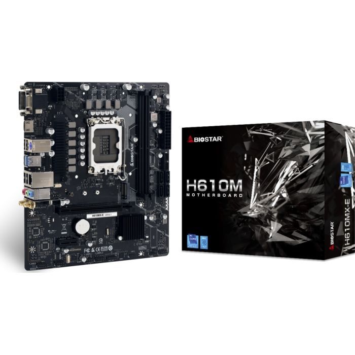 Материнская плата Biostar H610MX-E изображение 4