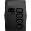 Пристрій безперебійного живлення FSP FSP FP600, USB, IEC (PPF3600721) зображення 2