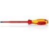 Отвертка KNIPEX для гвинтів з шліцьовими головками (98 20 65 SL)