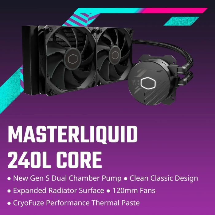 Система жидкостного охлаждения CoolerMaster MLW-D24M-A17PK-R1 изображение 7