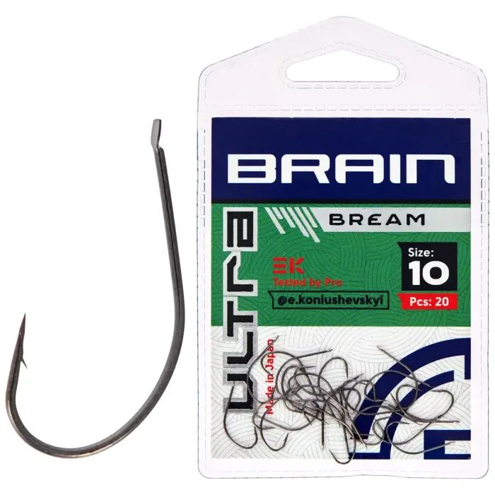 Гачок Brain Ultra Bream 8 (20шт/уп) (1858.52.60)