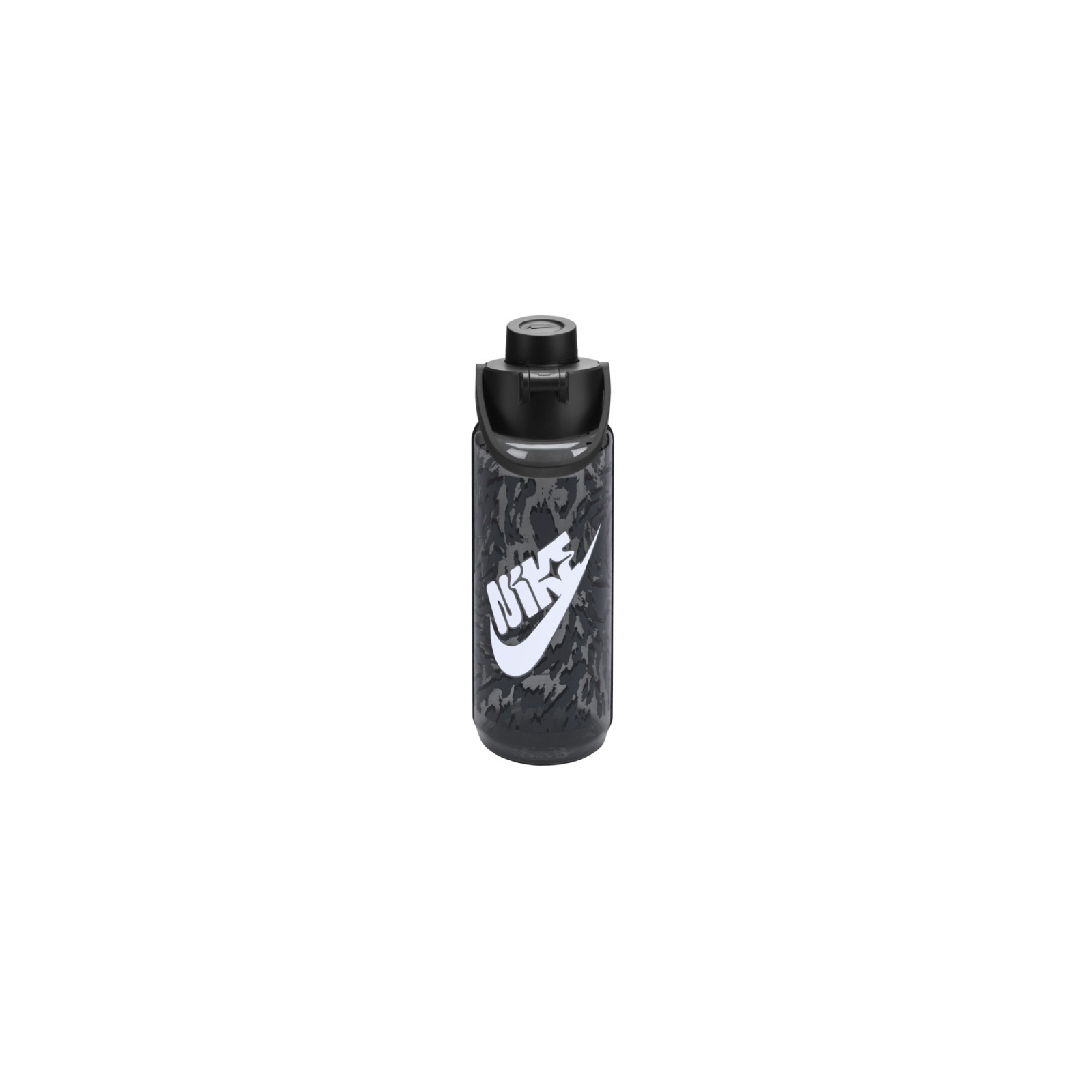 Бутылка для воды Nike TR Renew Recharge Chug Bottle 24 OZ сірий, чорний, білий 709 мл N.100.7637.041.24 (887791762436)
