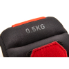 Утяжелитель Reebok Flexlock Ankle Weights чорний, червоний RAWT-11270 0.5 кг (885652017237) изображение 6