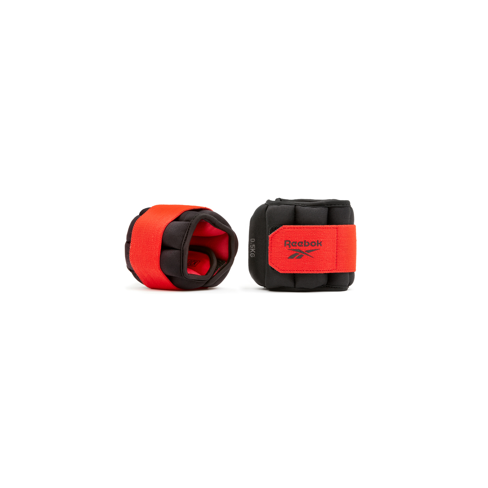 Утяжелитель Reebok Flexlock Ankle Weights чорний, червоний RAWT-11270 0.5 кг (885652017237) изображение 8