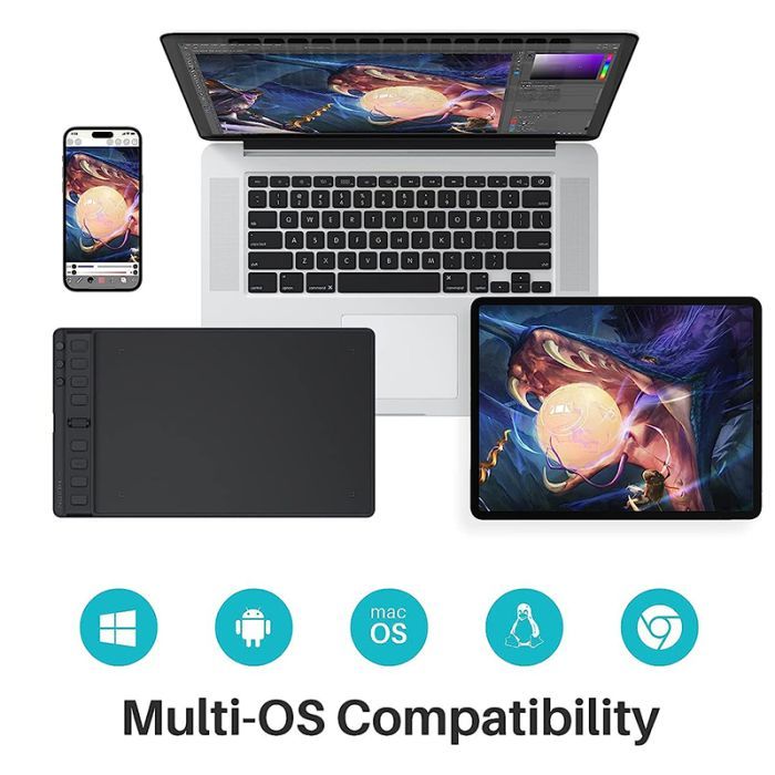 Графический планшет Huion Inspiroy 2 S (H641P) изображение 6