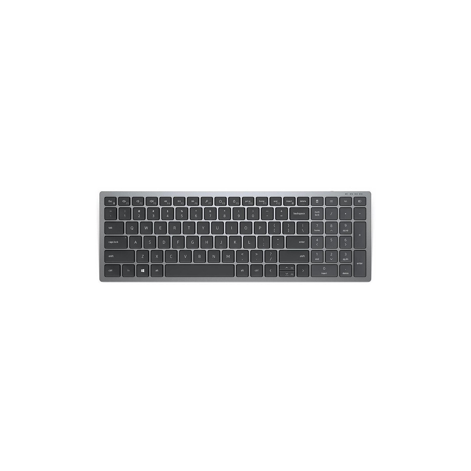 Клавиатура Dell Compact Multi-Device Wireless Keyboard KB740 RU (580-AKOZ)