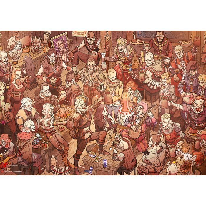 Пазл GoodLoot Witcher: Birthday 1000 элементов (5908305233565) изображение 3