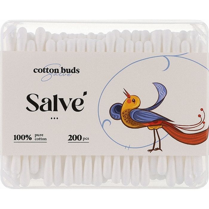 Ватные палочки Salve 200 шт. (5853954200607)