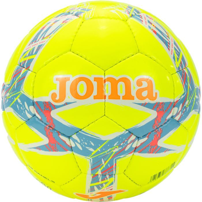 М'яч футбольний Joma Dal III 401412.206 білий, червоний, салатовий Уні 5 (8445954786723)