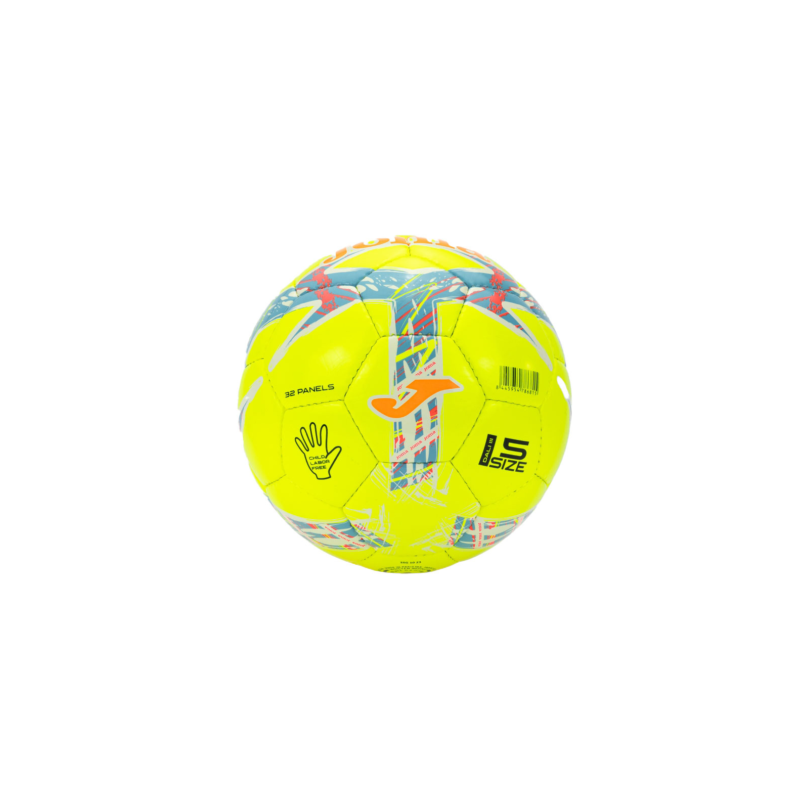 Мяч футбольный Joma Dal III 401412.920 салатовий Уні 5 (8445954786815) изображение 2