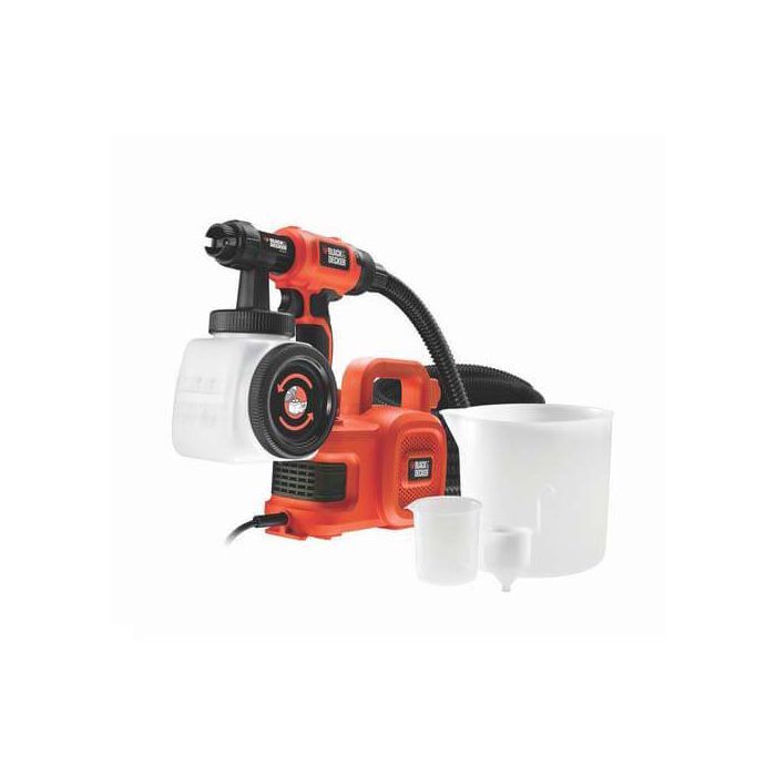 Краскопульт Black&Decker 350 Вт, 1180 мл, система AutoSelect (HVLP400)