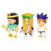 Фигурка Stumble Guys набор коллекционных - Сенсей Фаерфист, Клеопатра, Киллер (SG2020-4) изображение 2