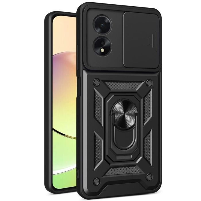 Чохол до мобільного телефона BeCover Military Oppo A18 Black (710712) зображення 7