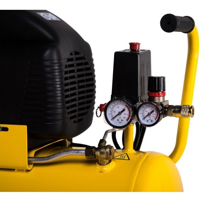 Компресор Stanley D 211/8/50, 222 л/хв, 1.5 кВт, 33,3 кг (D211/8/50) зображення 3