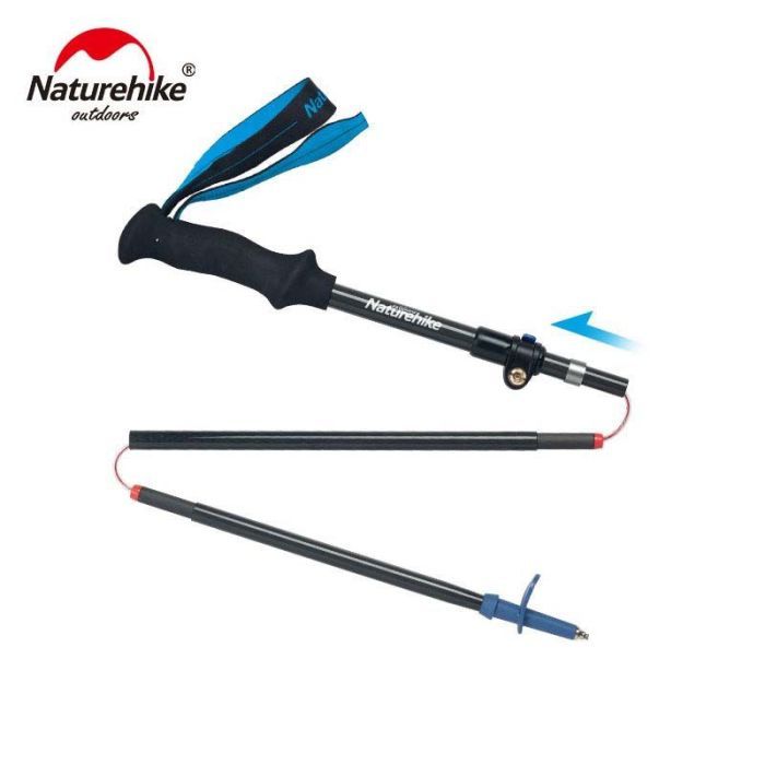 Трекінгові палиці Naturehike ST07 NH18D010-Z 115-135 см блакитна 1 шт (6927595748510) зображення 2