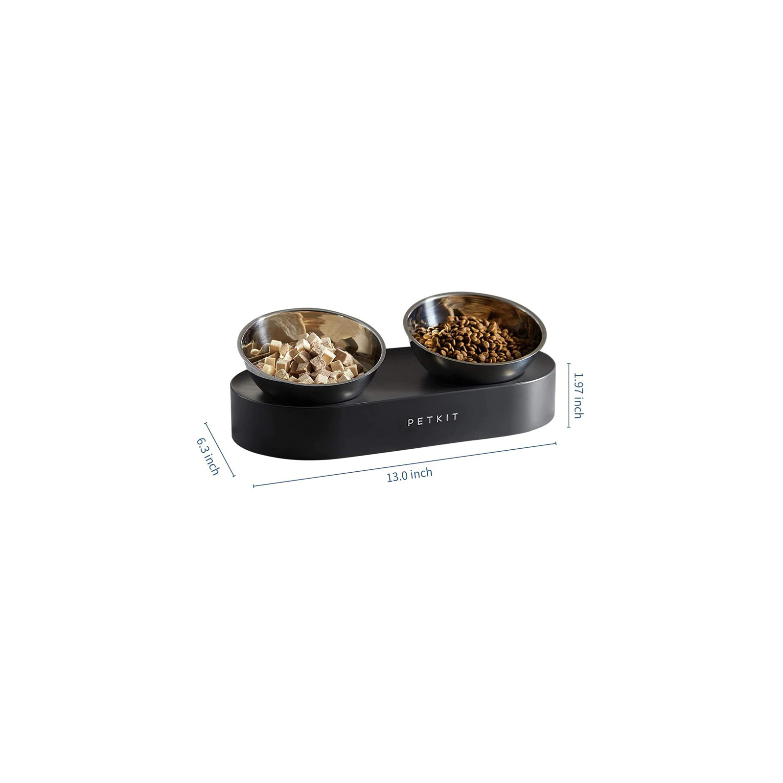 Универсальная посуда для животных Petkit Миска PETKIT FRESH NANO-METAL Pet/Cat TWO Bowl Stand (666123) изображение 4