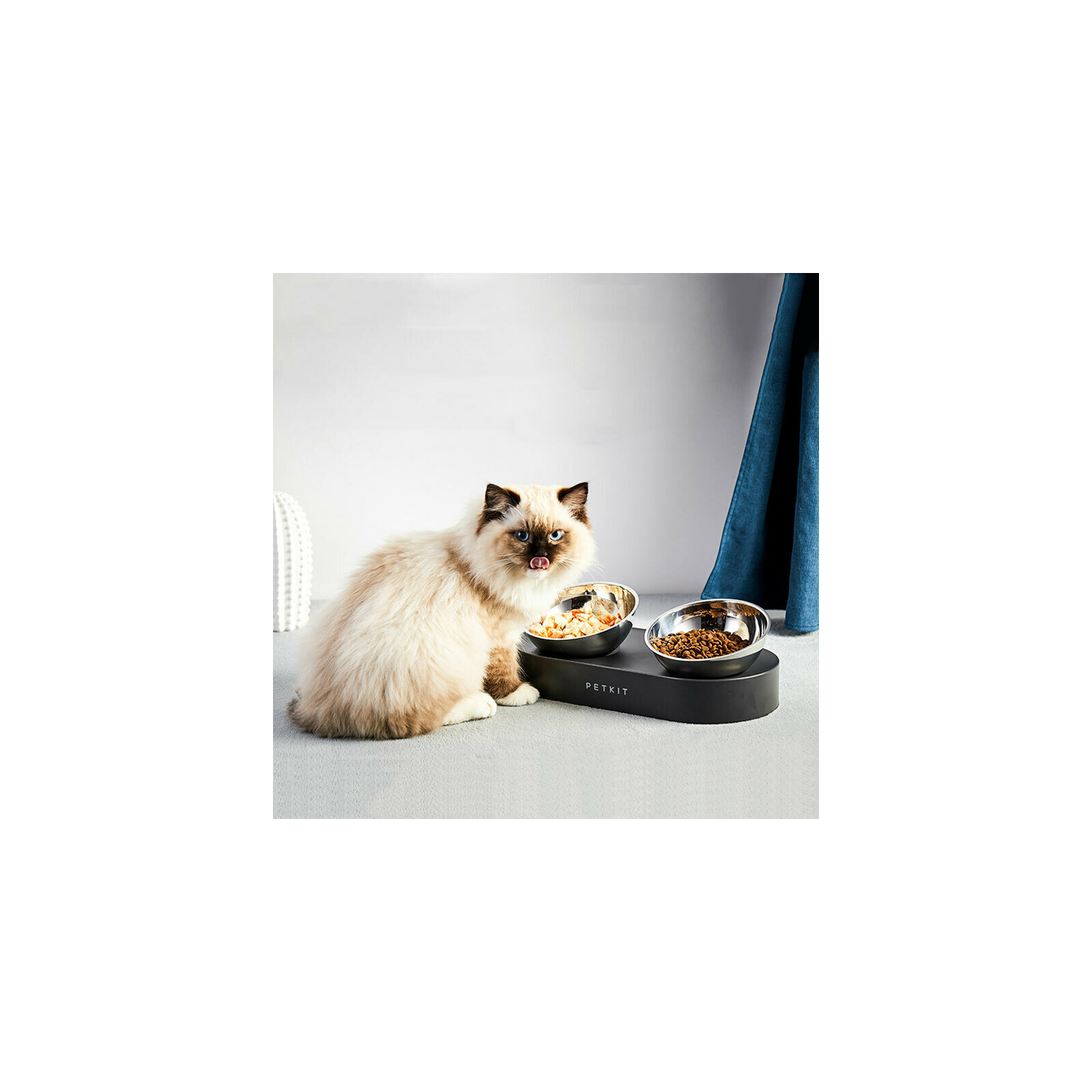 Универсальная посуда для животных Petkit Миска PETKIT FRESH NANO-METAL Pet/Cat TWO Bowl Stand (666123) изображение 8