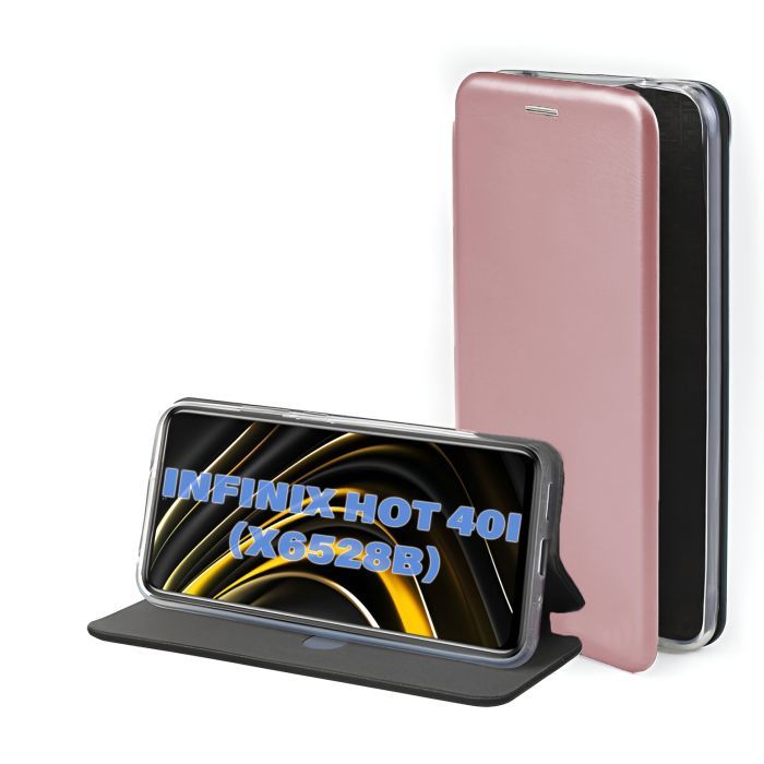 Чехол для мобильного телефона BeCover Exclusive Infinix Hot 40i (X6528B) Burgundy (711229)