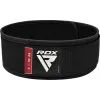 Атлетический пояс RDX RX1 Weight Lifting Belt Black XL (WBS-RX1B-XL)