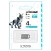 USB флеш накопичувач Wibrand 4GB lynx Silver USB 2.0 (WI2.0/LY4M2S) зображення 2