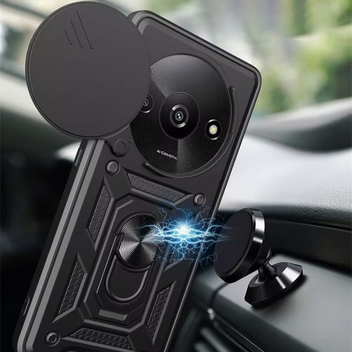 Чохол до мобільного телефона BeCover Military Xiaomi Redmi A3 4G Black (711319) зображення 3