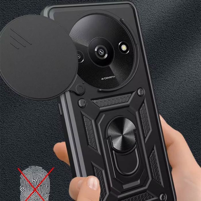 Чохол до мобільного телефона BeCover Military Xiaomi Redmi A3 4G Black (711319) зображення 4