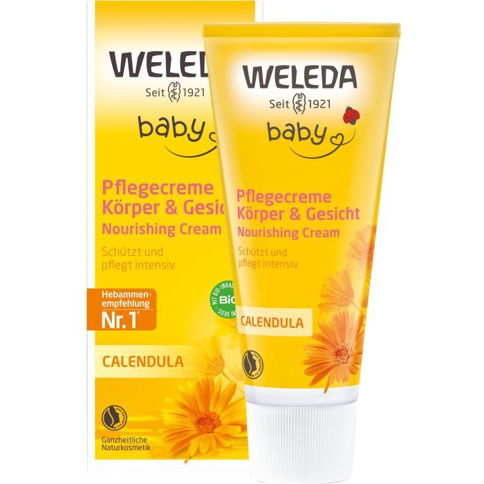Детский крем Weleda Календула Для тела 75 мл (4001638523172) изображение 4