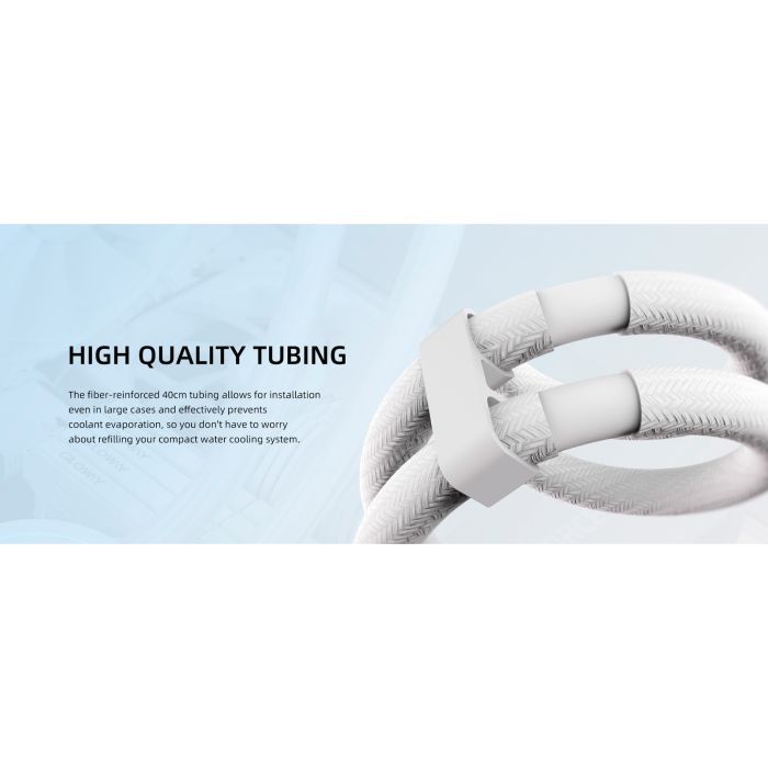 Система жидкостного охлаждения ID-Cooling FX280 White изображение 9