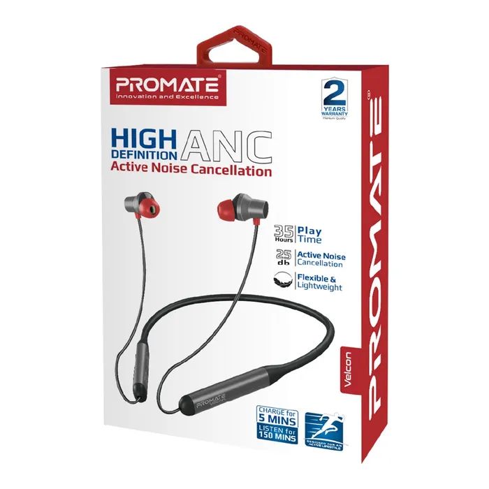 Наушники Promate ANC Velcon Blue (velcon.blue) изображение 2