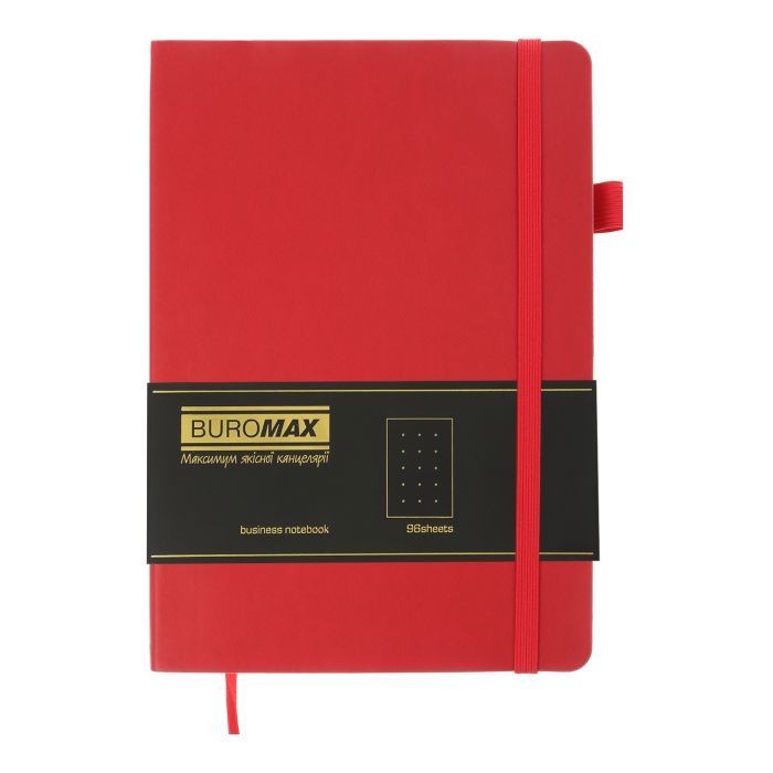 Книга записная Buromax BRIEF А5 96 листов точка, черный (BM.295305-01) изображение 2