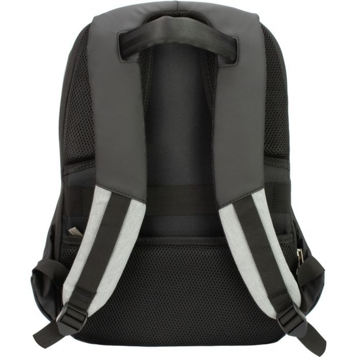 Рюкзак шкільний Optima 17" USB унісекс Сірий (O96914-03) зображення 2