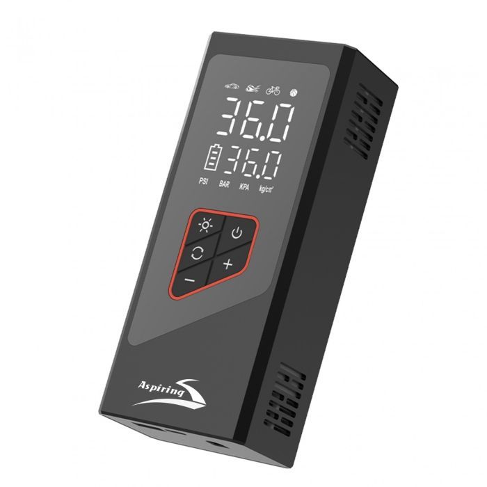 Автомобільний компресор Aspiring Storm 3 Powerbank 90W 30л зображення 6
