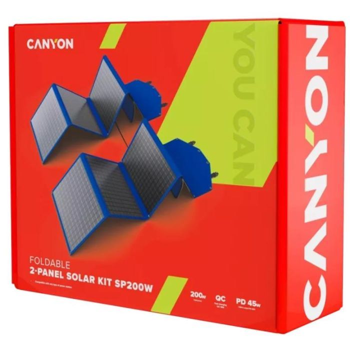 Портативная солнечная панель Canyon CND-SP200W2P изображение 12