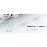 Система жидкостного охлаждения ID-Cooling FX240 White изображение 11