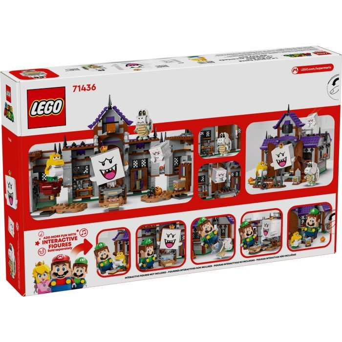 Конструктор LEGO Super Mario Усадьба с привидениями Бу-короля (71436) изображение 9