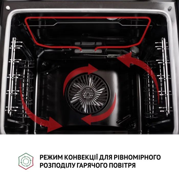 Духовой шкаф Perfelli PERLA 6D7 NERO изображение 9
