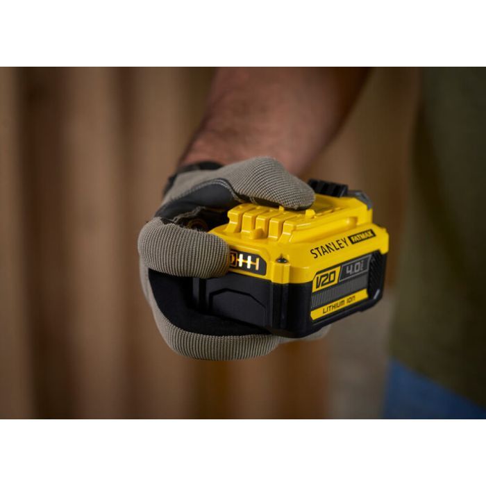 Набор аккумулятор + зарядное устройство Stanley FatMax,V20, 18 В,4Ah, 4A (SFMCB14M1) изображение 3
