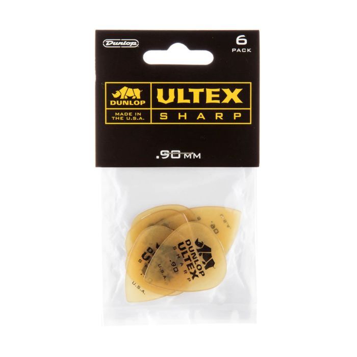 Медіатор Jim Dunlop Ultex Sharp Pick 1.0mm 6 шт. (433P1.0) зображення 3