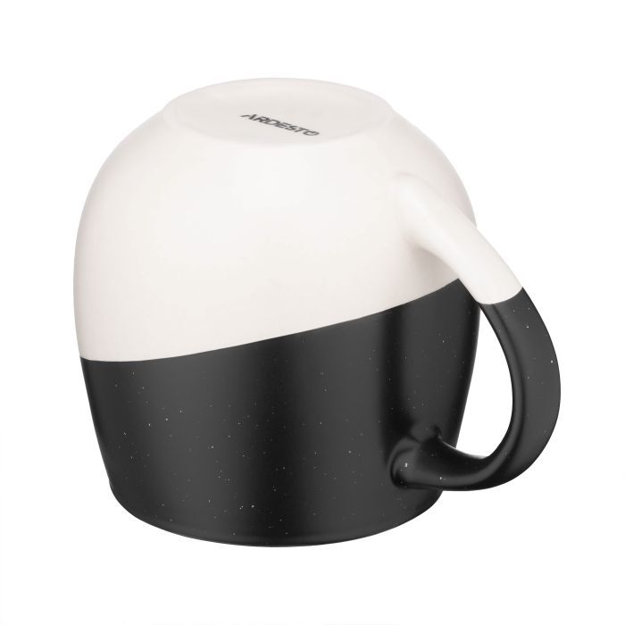 Чашка Ardesto Gino, 480мл, кераміка, чорний (AR3046BK) изображение 6