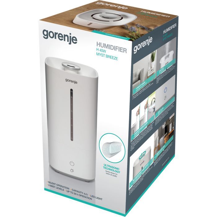 Увлажнитель воздуха Gorenje H 45 W изображение 2