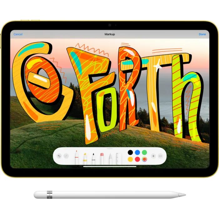 Планшет Apple iPad 10.9" 2024 Wi-Fi 64GB Silver (MCM74NF/A) зображення 4