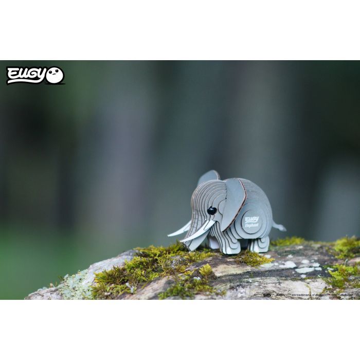 Пазл Eugy 3D Зоопарк Слон (XEG-010) зображення 10
