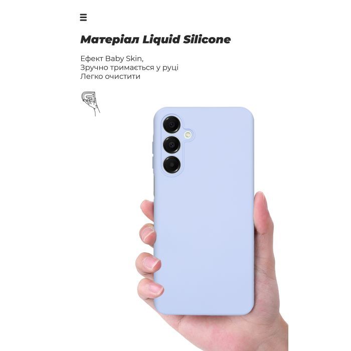 Чохол до мобільного телефона Armorstandart ICON Samsung A16 4G (A165) Camera cover Blue (ARM80131) зображення 7