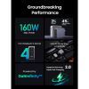 Зарядное устройство Ugreen 4xUSB 160W (3xUSB-C + USB-A) Gan Nexode Pro X763 (25877) изображение 4