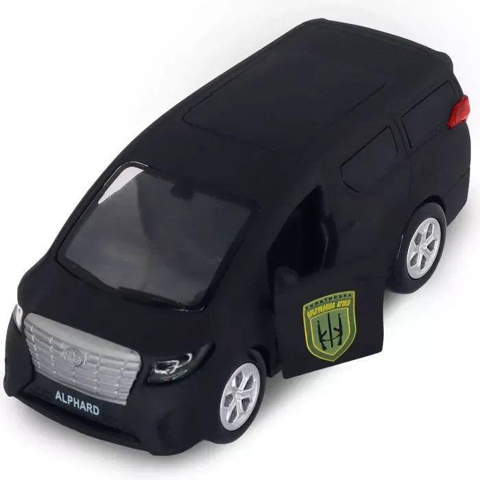 Машина TechnoDrive серии Шевроны Героев - Toyota Alphard - УДА (KM6011UD) изображение 2