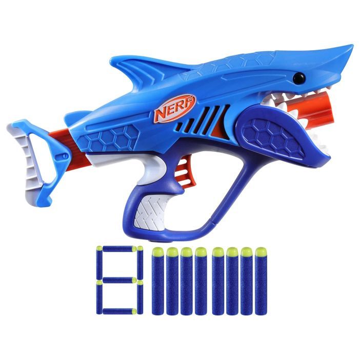 Игрушечное оружие Hasbro Бластер Nerf SharkFire (F8645) изображение 2
