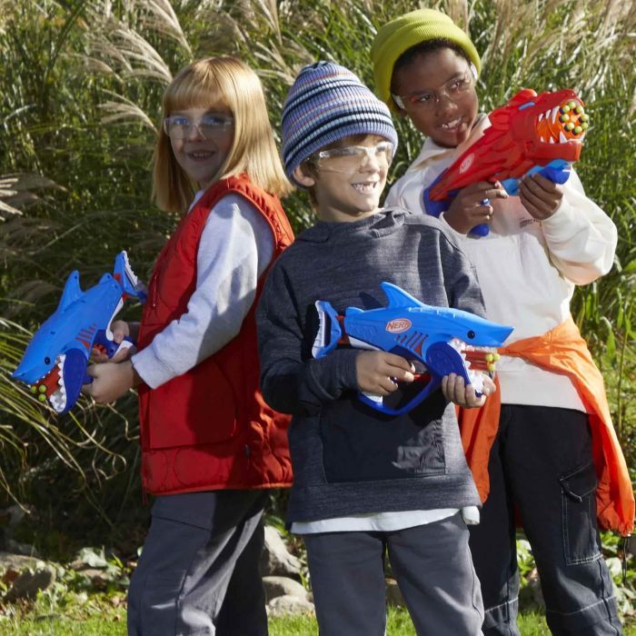 Игрушечное оружие Hasbro Бластер Nerf SharkFire (F8645) изображение 3