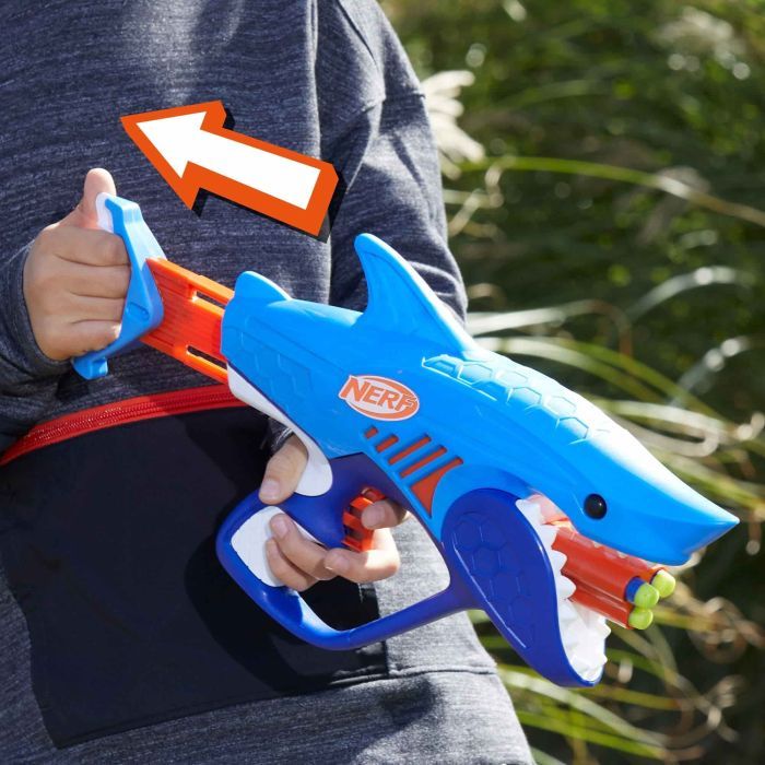Игрушечное оружие Hasbro Бластер Nerf SharkFire (F8645) изображение 6