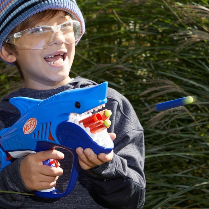 Игрушечное оружие Hasbro Бластер Nerf SharkFire (F8645) изображение 7