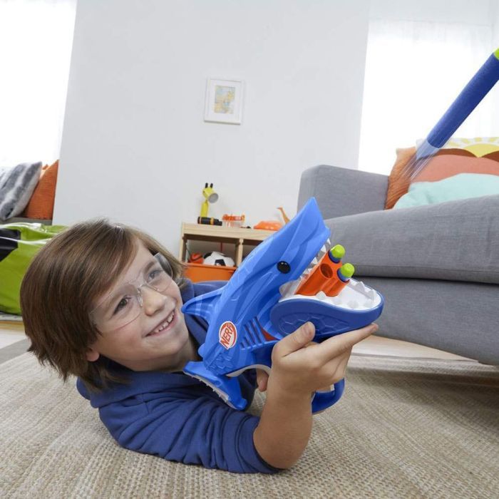 Игрушечное оружие Hasbro Бластер Nerf SharkFire (F8645) изображение 8